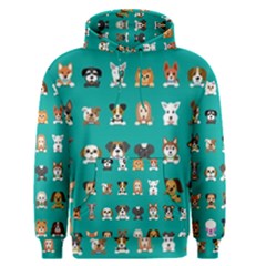 Different-type-vector-cartoon-dog-faces Men s Core Hoodie by Salman4z