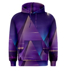 Egyptian-pyramids-night-landscape-cartoon Men s Core Hoodie by Salman4z