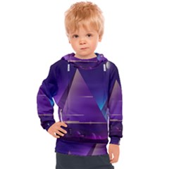 Egyptian-pyramids-night-landscape-cartoon Kids  Hooded Pullover by Salman4z