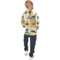 Egyptian-flat-style-icons Kids  Hooded Pullover View2