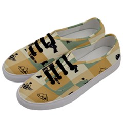 Egyptian-flat-style-icons Men s Classic Low Top Sneakers by Salman4z