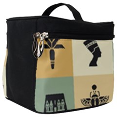 Egyptian-flat-style-icons Make Up Travel Bag (big) by Salman4z