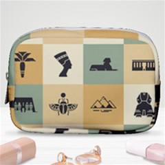 Egyptian-flat-style-icons Make Up Pouch (small) by Salman4z