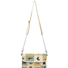 Egyptian-flat-style-icons Mini Crossbody Handbag by Salman4z