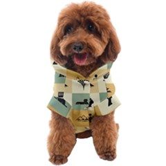 Egyptian-flat-style-icons Dog Coat by Salman4z