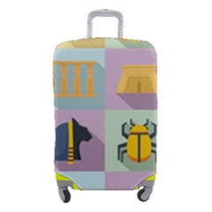 Egypt-icons-set-flat-style Luggage Cover (small) by Salman4z