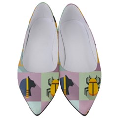 Egypt-icons-set-flat-style Women s Low Heels by Salman4z