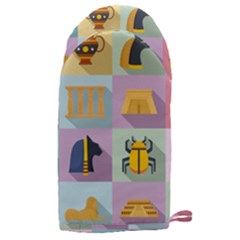 Egypt-icons-set-flat-style Microwave Oven Glove by Salman4z