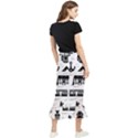 Dark-seamless-pattern-symbols-landmarks-signs-egypt --- Maxi Fishtail Chiffon Skirt View2