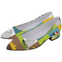 Egypt-travel-items-icons-set-flat-style Women s Block Heels  View2