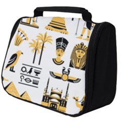 Egypt-symbols-decorative-icons-set Full Print Travel Pouch (big) by Salman4z