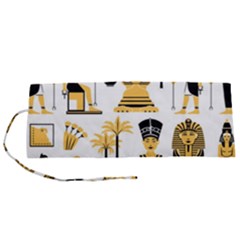 Egypt-symbols-decorative-icons-set Roll Up Canvas Pencil Holder (s) by Salman4z