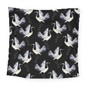 Crane Pattern Square Tapestry (Large) View1