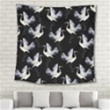 Crane Pattern Square Tapestry (Large) View2