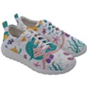 Set-cute-mermaid-seaweeds-marine-inhabitants Mens Athletic Shoes View3