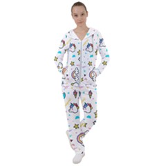 Unicorns-rainbows-seamless-pattern Women s Tracksuit by Salman4z