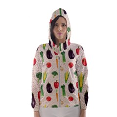 Vegetables Women s Hooded Windbreaker