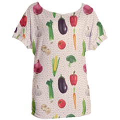 Vegetables Women s Oversized Tee by SychEva