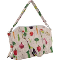 Vegetables Canvas Crossbody Bag by SychEva