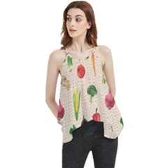 Vegetables Flowy Camisole Tank Top by SychEva