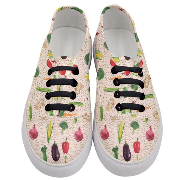 Vegetables Women s Classic Low Top Sneakers