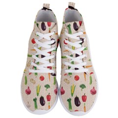 Vegetables Men s Lightweight High Top Sneakers by SychEva