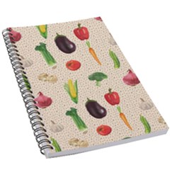 Vegetables 5 5  X 8 5  Notebook by SychEva