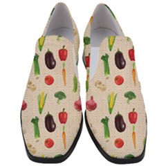 Vegetables Women Slip On Heel Loafers by SychEva