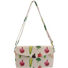 Vegetables Removable Strap Clutch Bag by SychEva