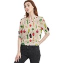 Vegetables Quarter Sleeve Blouse View1