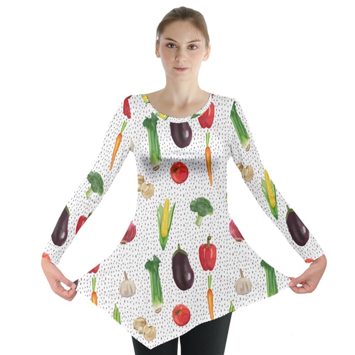 Vegetable Long Sleeve Tunic 