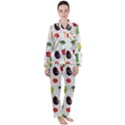 Vegetable Women s Long Sleeve Satin Pajamas Set	 View1