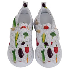 Vegetable Kids  Velcro No Lace Shoes by SychEva