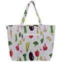 Vegetable Zip Up Canvas Bag View3