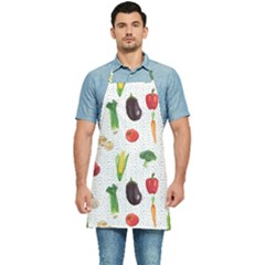 Vegetable Kitchen Apron by SychEva