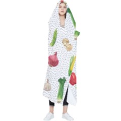 Vegetable Wearable Blanket by SychEva