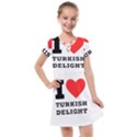 I love Turkish delight Kids  Cross Web Dress View1