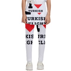 I Love Turkish Delight Kids  Skirted Pants by ilovewhateva