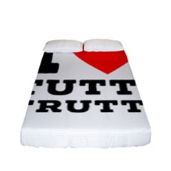 I Love Tutti Frutti Fitted Sheet (full/ Double Size) by ilovewhateva