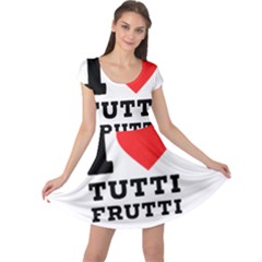 I Love Tutti Frutti Cap Sleeve Dress by ilovewhateva