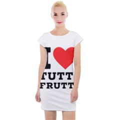 I Love Tutti Frutti Cap Sleeve Bodycon Dress by ilovewhateva