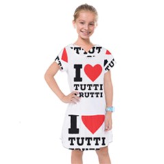 I Love Tutti Frutti Kids  Drop Waist Dress by ilovewhateva