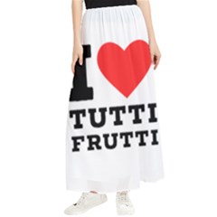 I Love Tutti Frutti Maxi Chiffon Skirt by ilovewhateva