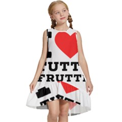 I Love Tutti Frutti Kids  Frill Swing Dress