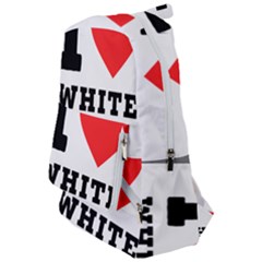 I Love White Almond Travelers  Backpack by ilovewhateva