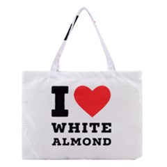 I Love White Almond Medium Tote Bag by ilovewhateva