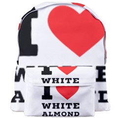 I Love White Almond Giant Full Print Backpack by ilovewhateva