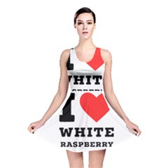 I Love White Raspberry Reversible Skater Dress by ilovewhateva