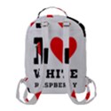 I love white raspberry Flap Pocket Backpack (Small) View3