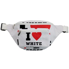 I Love White Raspberry Fanny Pack by ilovewhateva